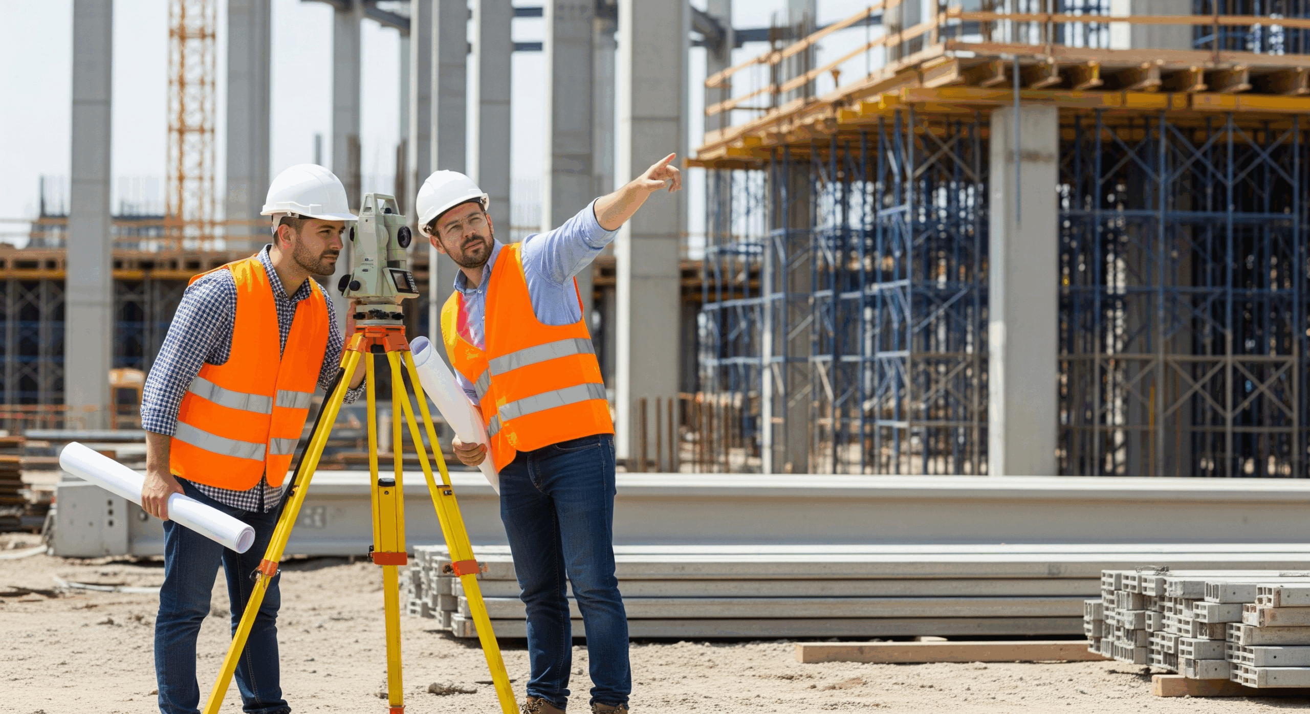 Thi công công trình – ảnh công trường của GGI